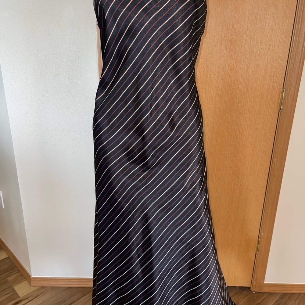 Vintage Satin Slip Dress Large - Picture 2 of 8